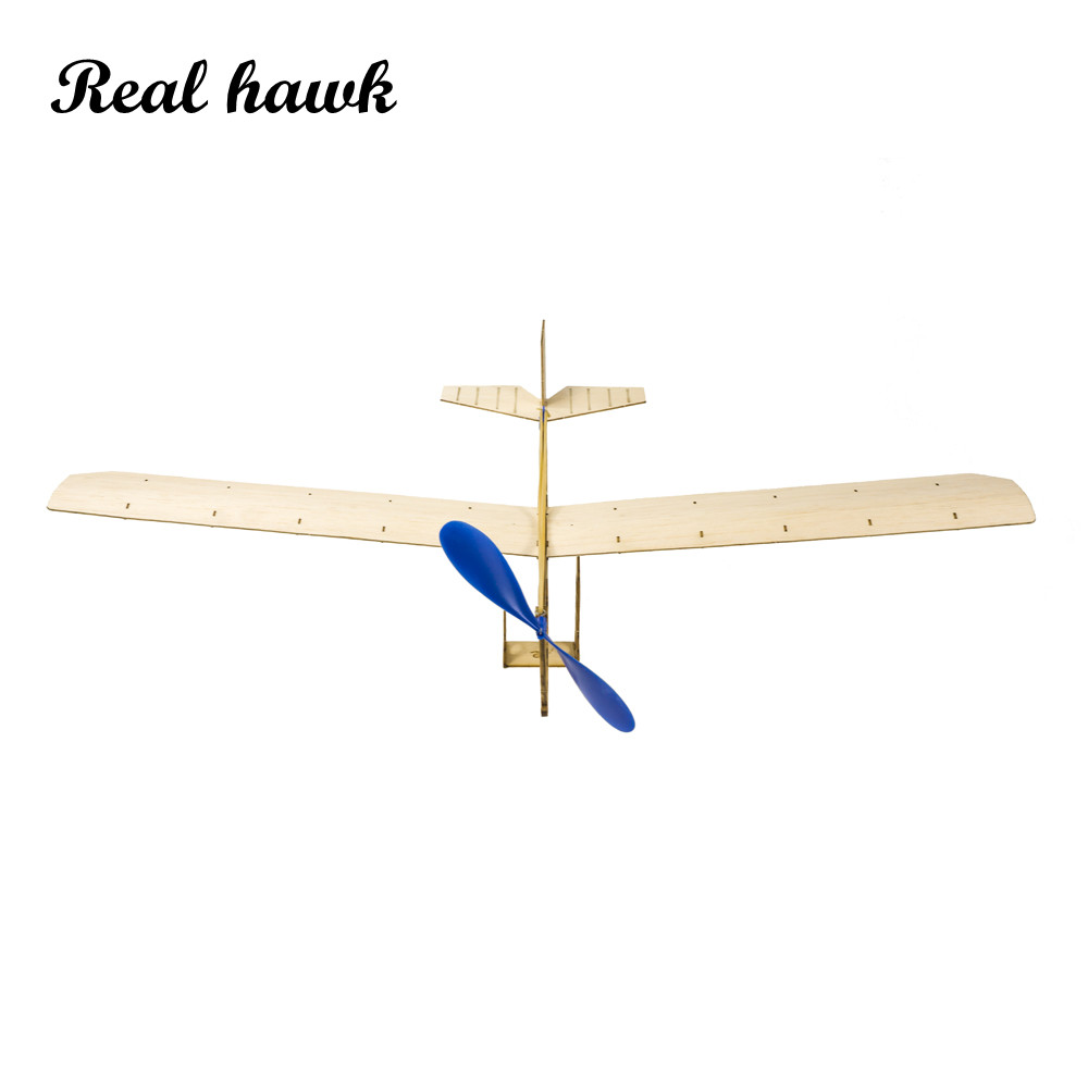 Woodworking Kids Toys - STEMゴム動力飛行機キット、子供向けDIY木製グライダーおもちゃ、物理学学習用、1920年代ヴィンテージモデル製作プロジェクト