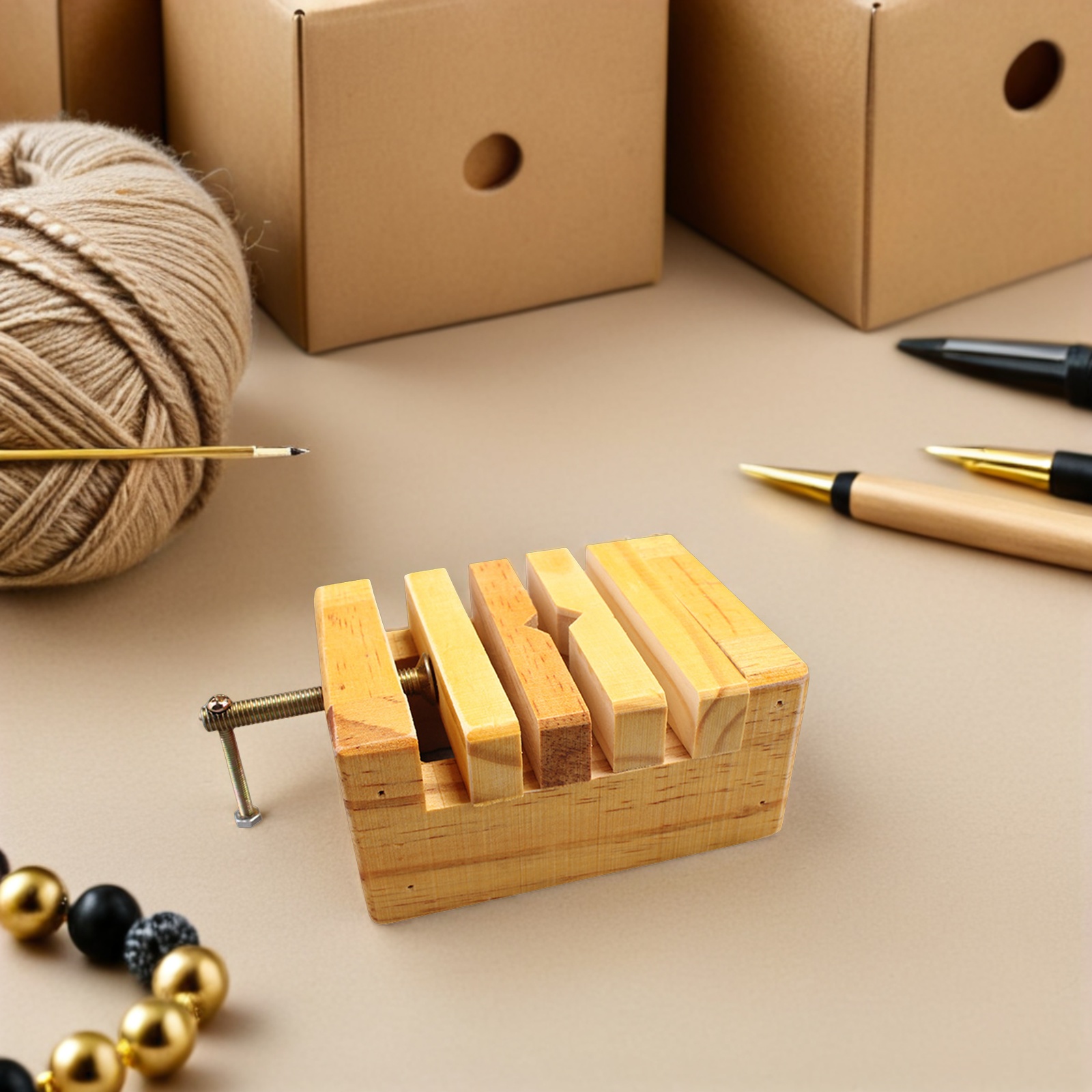 Woodworking Tool Stores - 木製クランプ彫刻バイスシール彫刻装置耐久性のある木工固定ツールスタンプストーンセットハンドクラフトシールクランプ彫刻