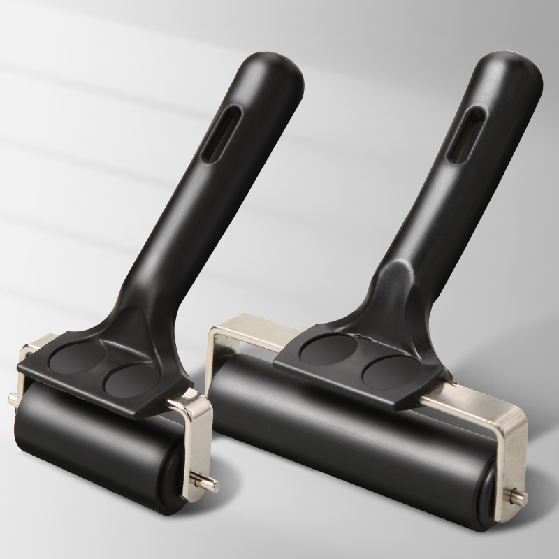 Woodworking Tool Stores - インクスタンピングテクスチャクラフト、クラフト、ペイント、クラフト、ハードラバーローラー用ラバーローラーブレイヤー、4/2 