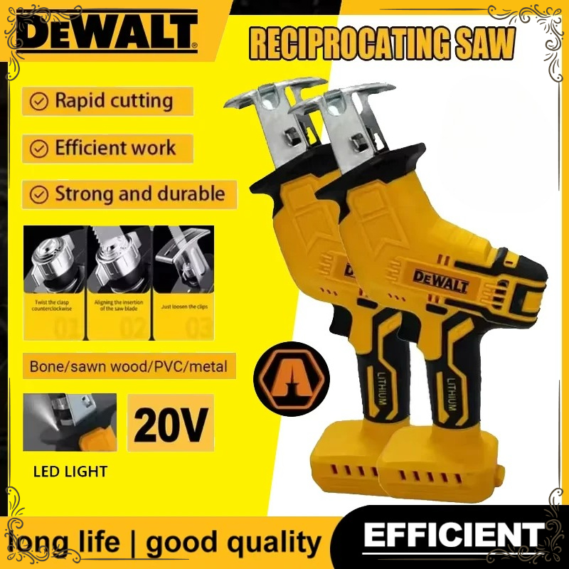 Woodworking Rasp - Dewalt ブラシレスレシプロソー 2800RPM 電動ソー 多機能金属木材パイプ切断鋸 電動工具