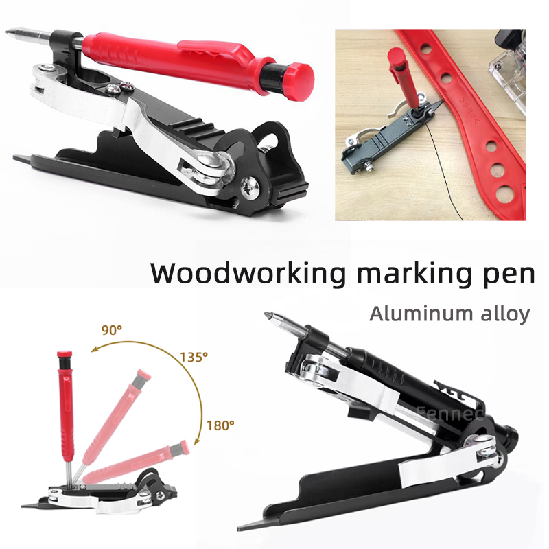 Woodworking Marking Knife - 多機能スクライビングツール建設鉛筆 DIY 落書きライン測定ツール木工調整可能なマーキングツール