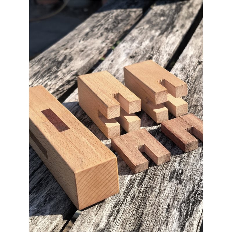 A71Z 木工教材 子供用 フルラーのほぞ穴構造モデル 労働 - Woodworking Course のレビューと価格