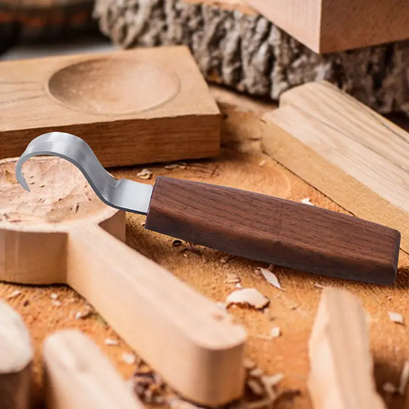 ‌ 1PCプロフェッショナル木彫りナイフセット、湾曲した刃と - Woodworking Rasp のレビューと価格