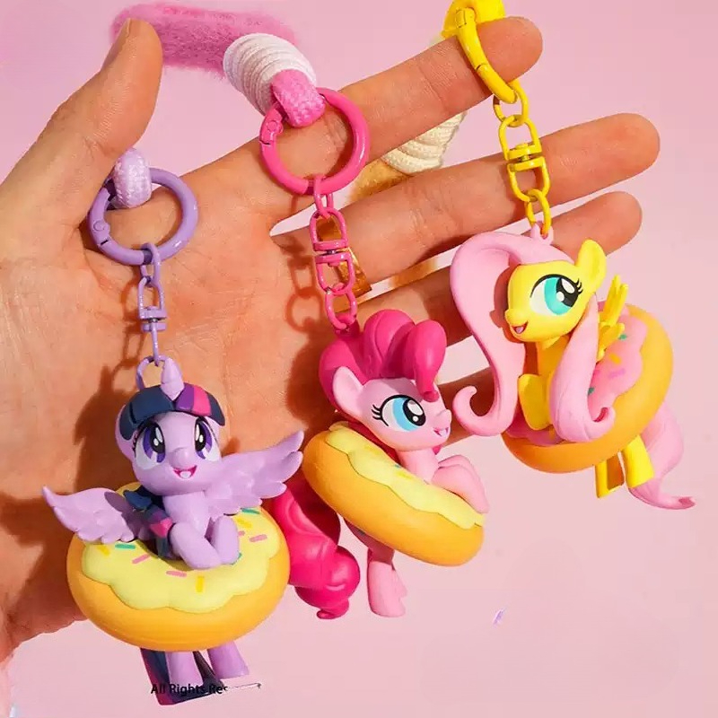 かわいいパーラービーズキーホルダーバッグチャーム漫画紫ピンク - Woodworking Horse のレビューと価格