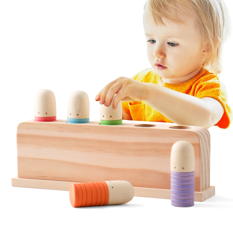 子供のための木製の顔の認識のおもちゃ,さまざまな色のトレーニ - Woodworking Kids Toys のレビューと価格