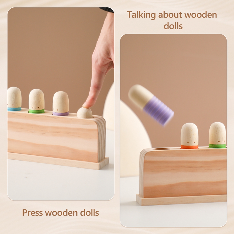 子供のための木製の顔の認識のおもちゃ,さまざまな色のトレーニ - Woodworking Kids Toys のレビューと価格