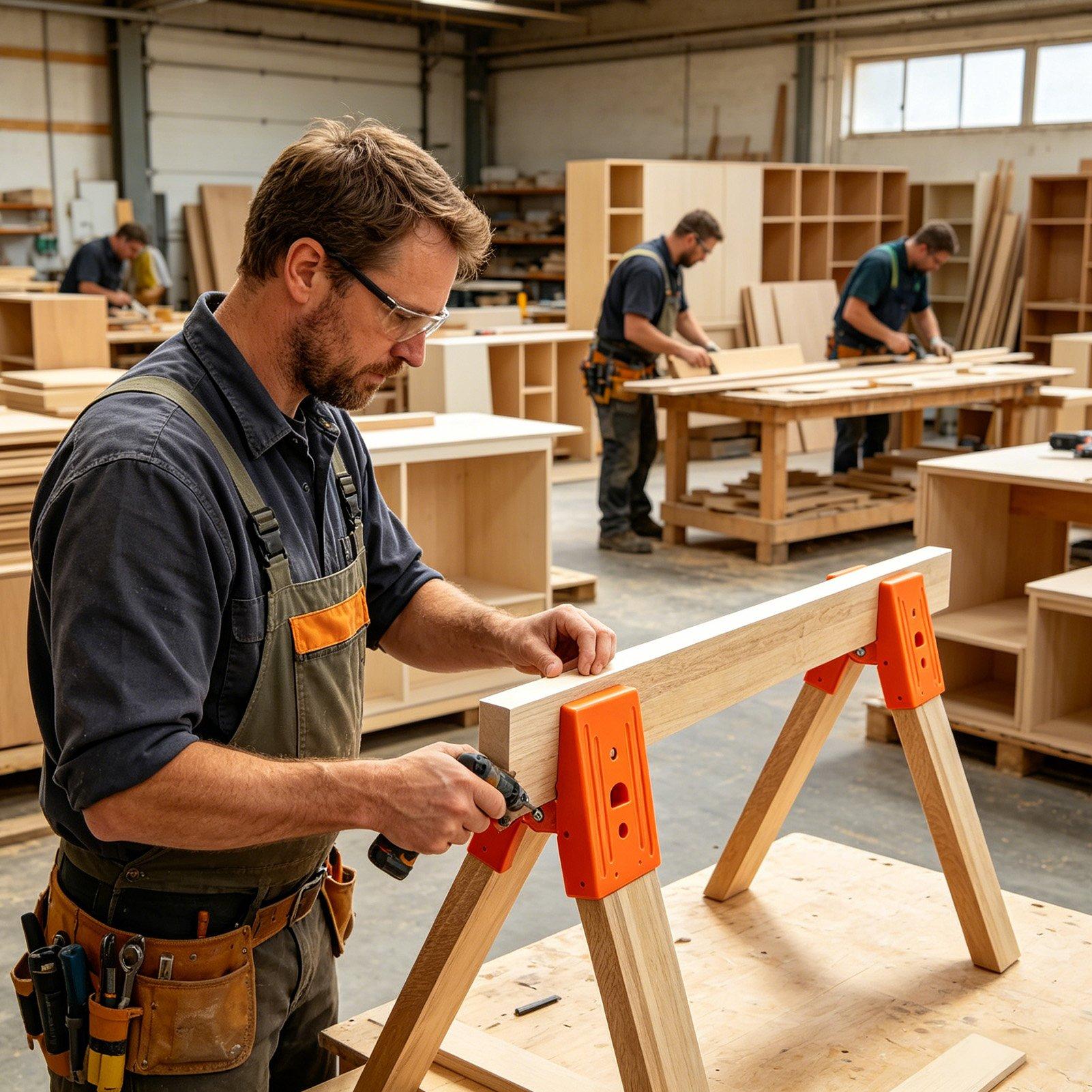 ソーホースブラケット 2個入り ヘビーデューティーハードウェ - Woodworking Horse のレビューと価格