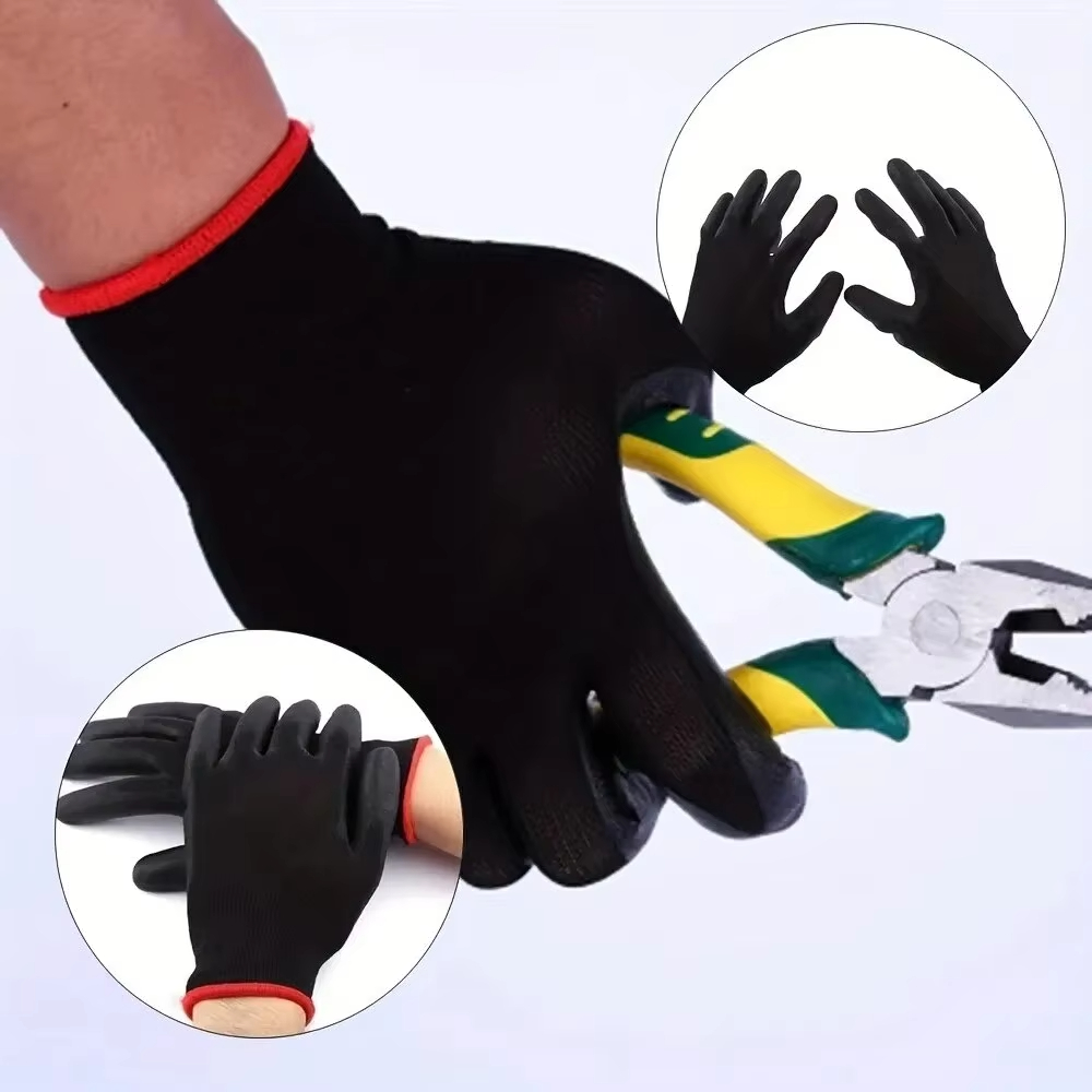 20 個保護作業手袋耐摩耗性ノンスリップ帯電防止園芸および木 - Woodworking Gloves のレビューと価格