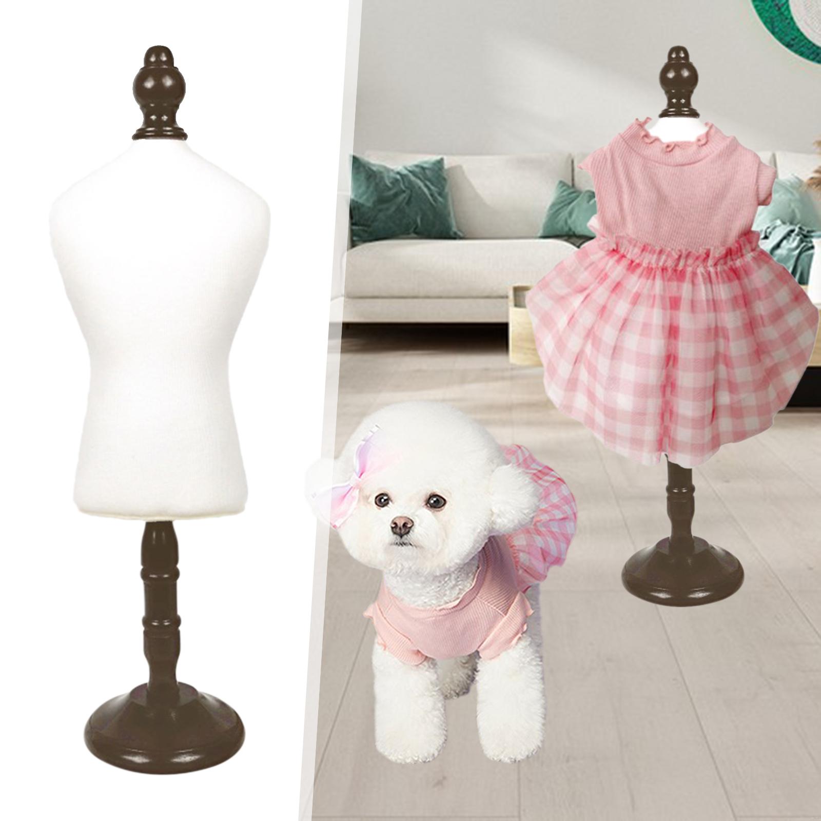 犬の服,猫と犬の服,人形のためのスタンド付きモデルラック - Woodworking Women のレビューと価格