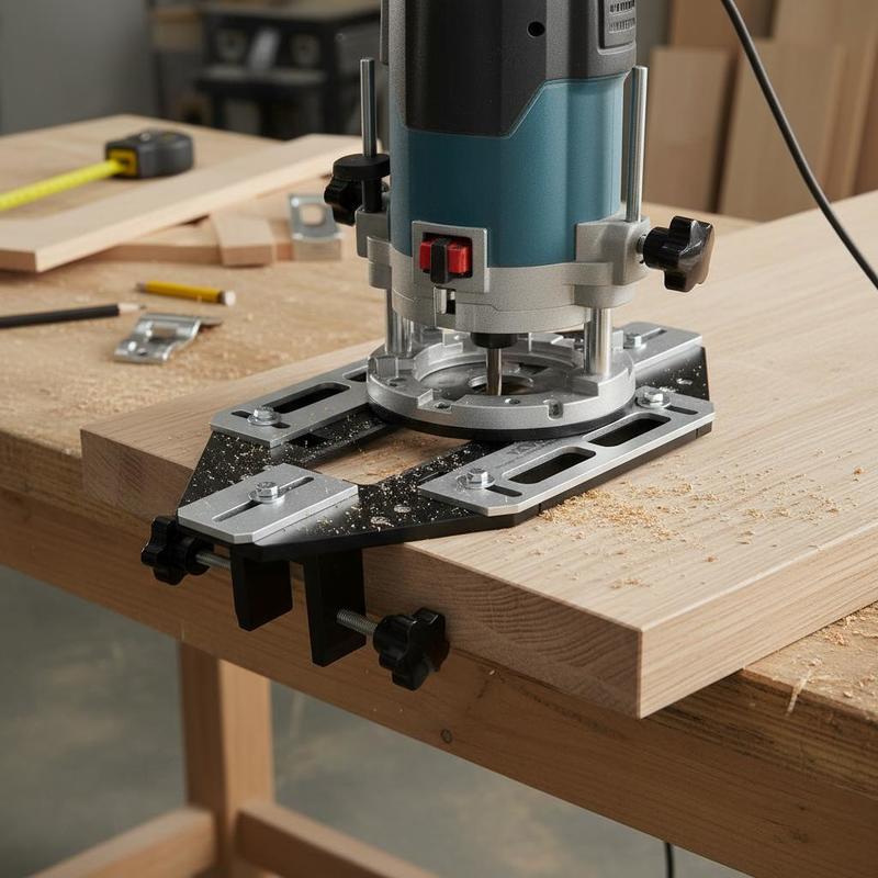 アルミニウム合金製ほぞ穴テンプレート 13x6 インチ 部屋 - Woodworking Tool のレビューと価格
