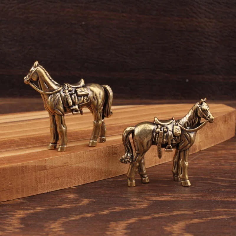 馬の置物、家の装飾品、干支、馬の真鍮像の置物、すぐに金持ちに - Woodworking Horse のレビューと価格