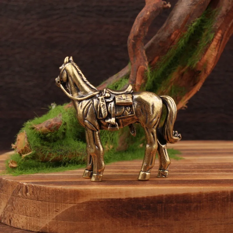 馬の置物、家の装飾品、干支、馬の真鍮像の置物、すぐに金持ちに - Woodworking Horse のレビューと価格