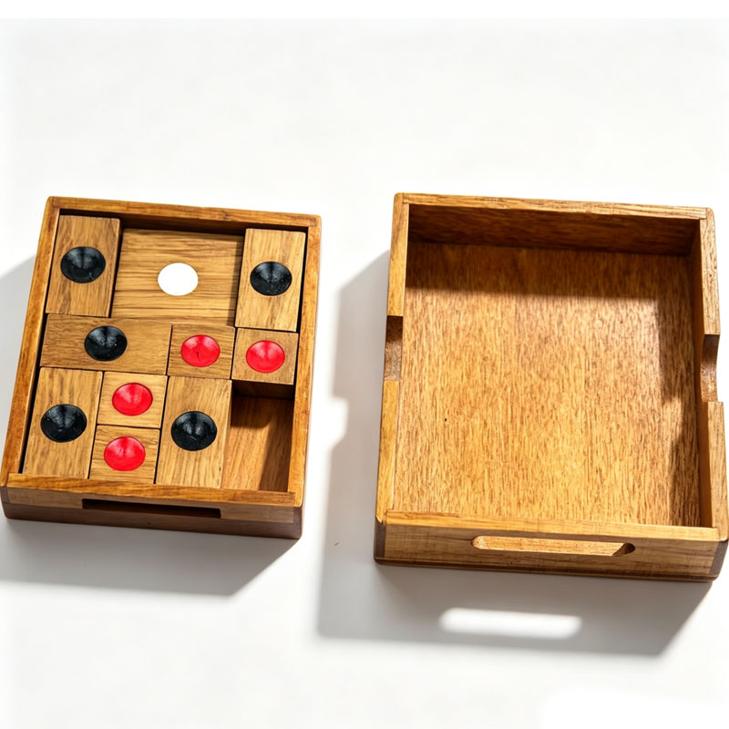 古典的な華龍道パズル スライディングブロックパズル 大人と子 - Woodworking Kids Toys のレビューと価格