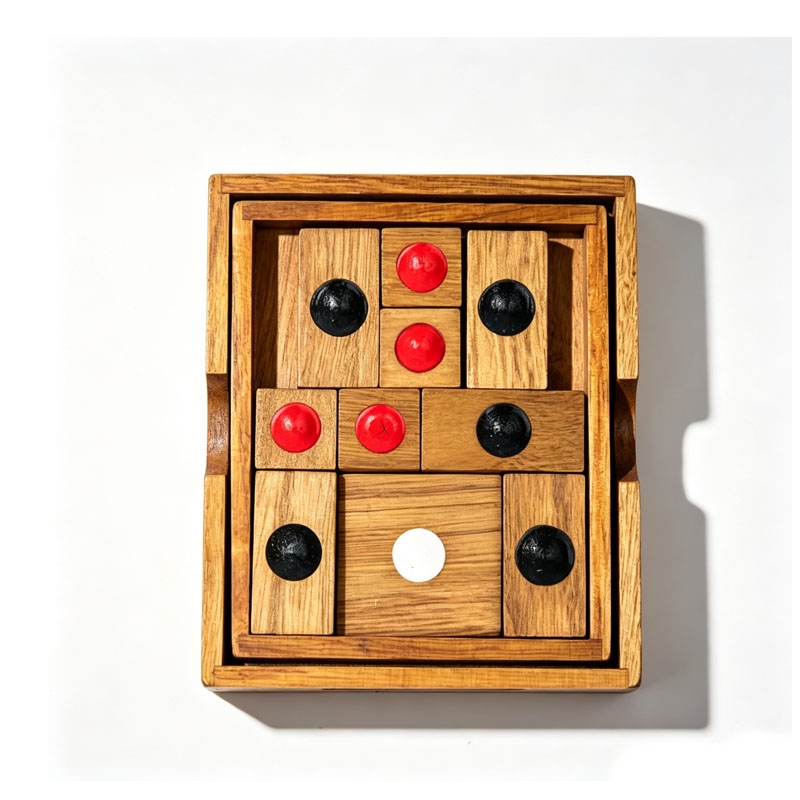 古典的な華龍道パズル スライディングブロックパズル 大人と子 - Woodworking Kids Toys のレビューと価格