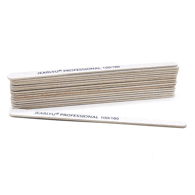 10個強い厚い木製ネイルファイルグリット100 180 24 - Woodworking File のレビューと価格