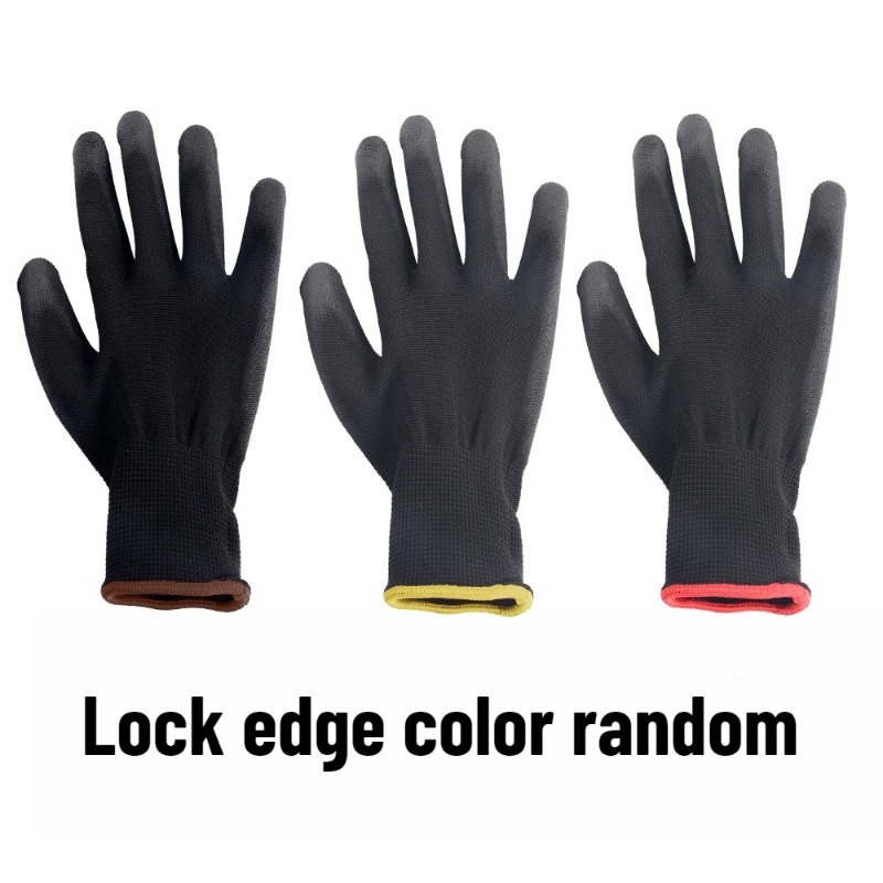 22/26/30 個 PU コーティング手袋木工滑り止め黒  - Woodworking Gloves のレビューと価格