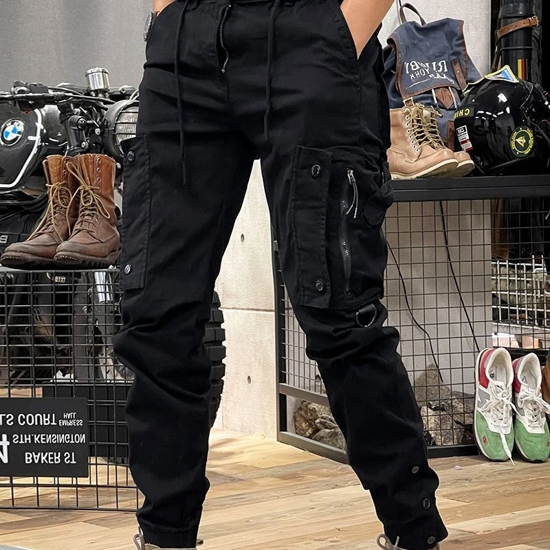 メンズコットンカーゴパンツ,バイカー,バイカー,オートバイ, - Woodworking Brand のレビューと価格