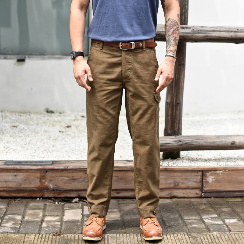 ソースザン メンズ パンツ アビエイターのズボン カーゴパン - Woodworking Brand のレビューと価格