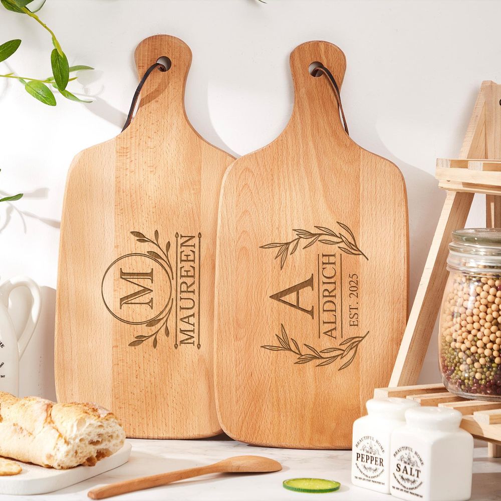 カスタム刻印木製まな板、ロゴ入りカッティングボード、婚約祝い - Woodworking Rasp のレビューと価格