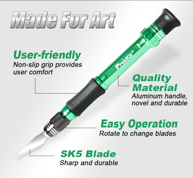 Pro'skit-手作りのアートカービングナイフセット,sc - Woodworking Marking Knife のレビューと価格