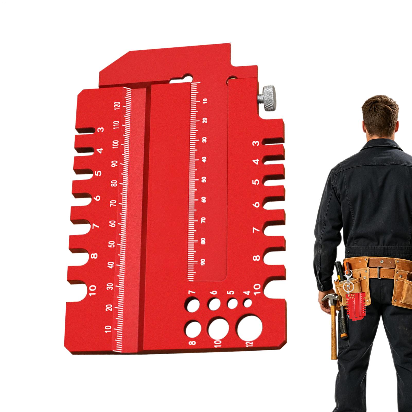 木工定規 測定ゲージ テノンゲージ ワークショップ ホームセ - Woodworking And Carpentry のレビューと価格
