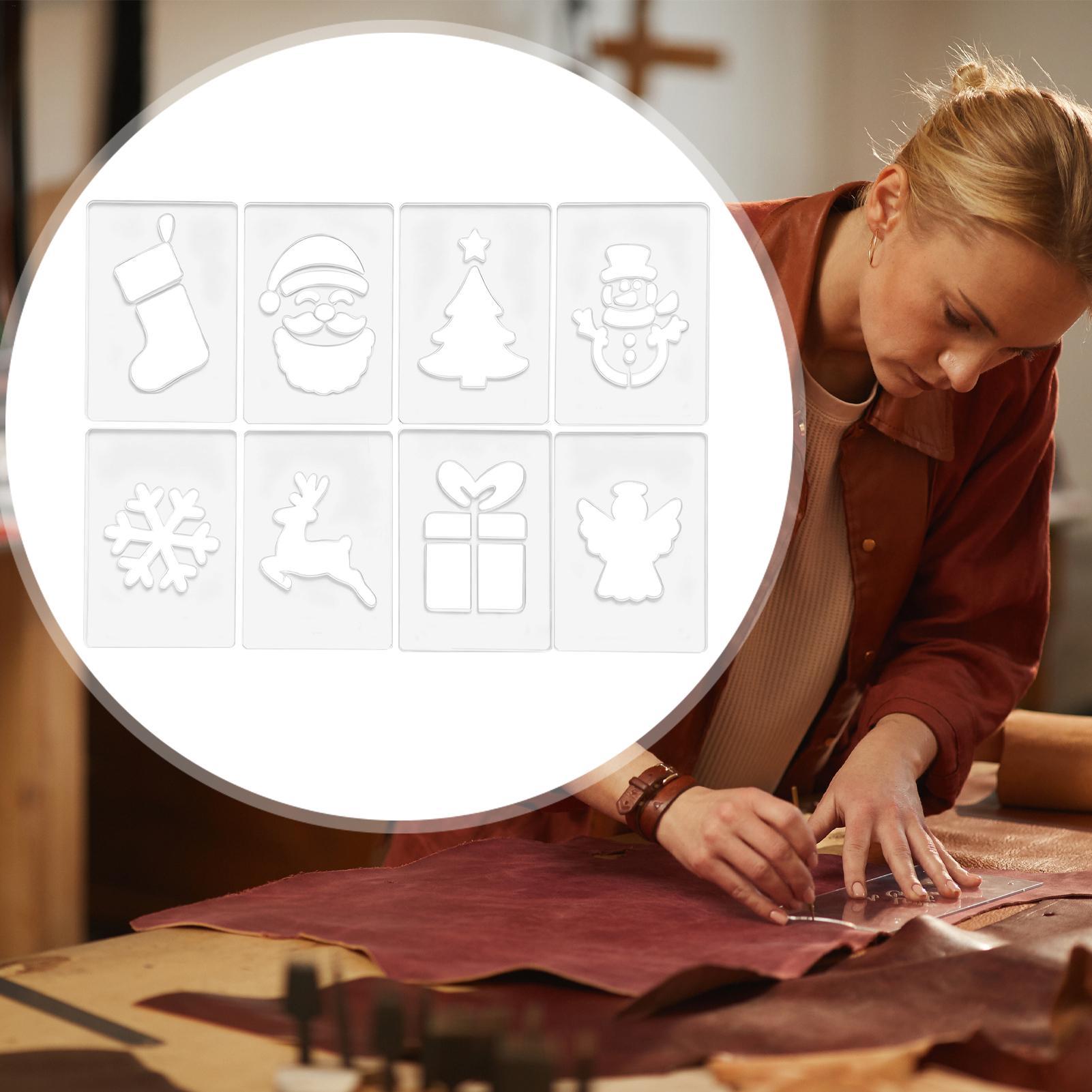 クリスマスステンシル ポータブル木工ステンシル ホリデー木工 - Woodworking Women のレビューと価格