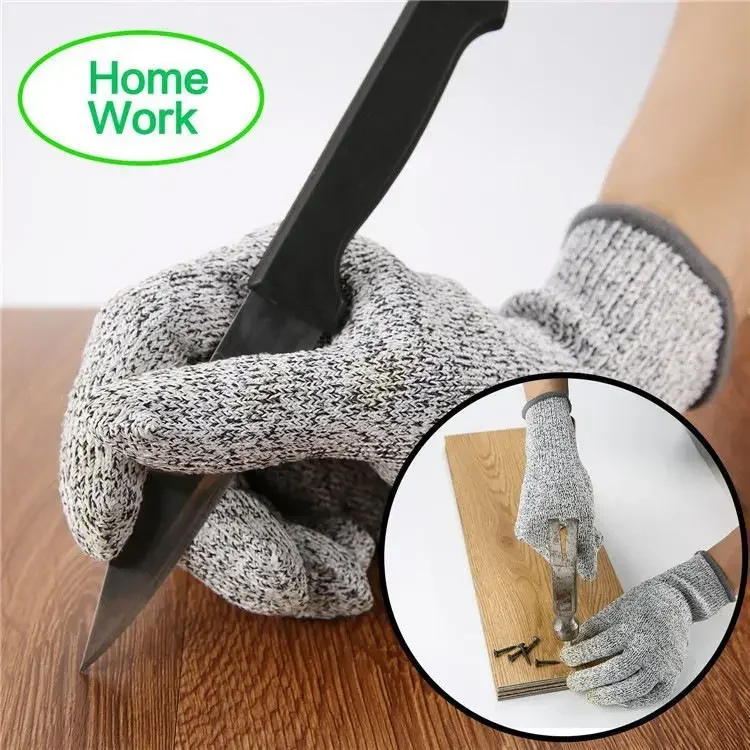 グレード5子供用耐切創手袋 スポット木工 紙切り キッチン  - Woodworking Gloves のレビューと価格