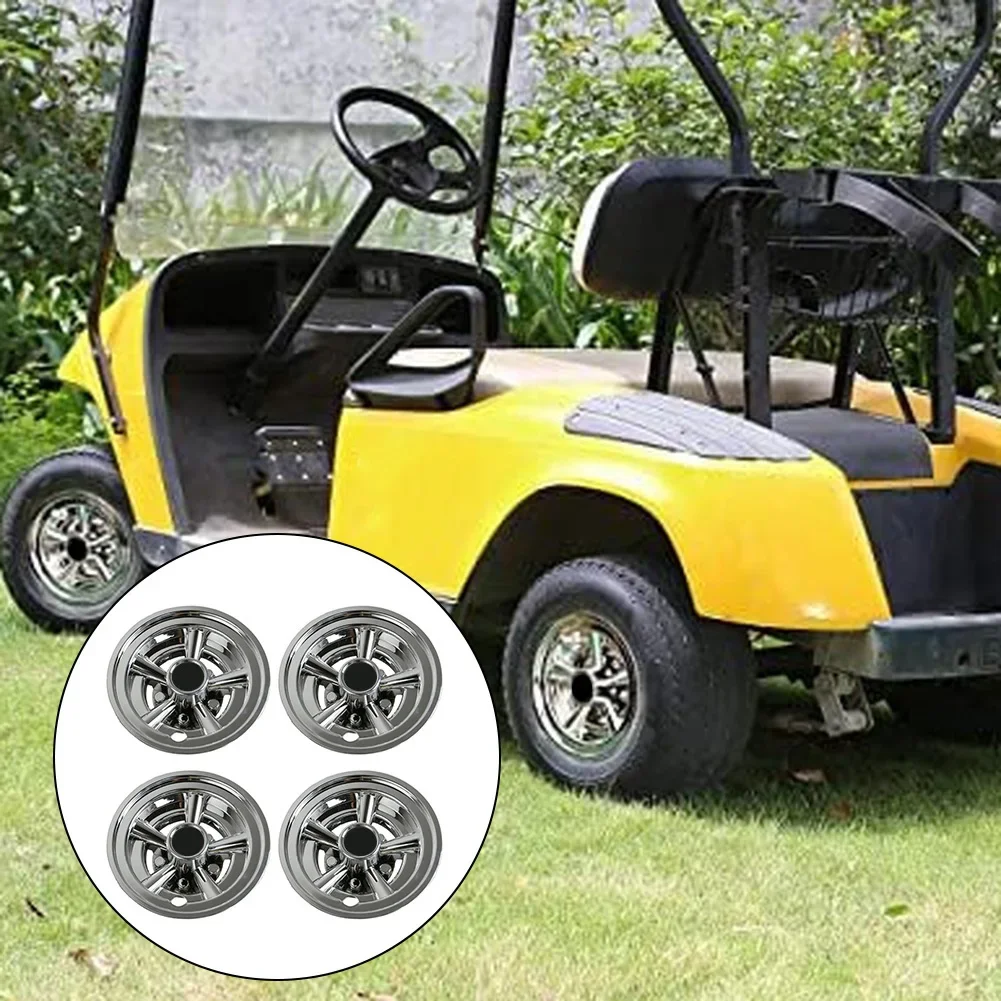 EZGO ホイールカバー用クロームメッキキャップ ゴルフコー - Woodworking Course のレビューと価格