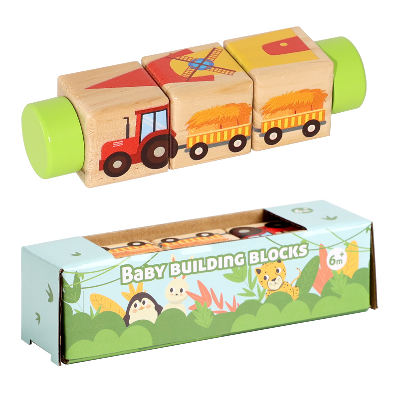 1 個ベビー木製回転動物マッチング木製パズルおもちゃ早期教育 - Woodworking Kids Toys のレビューと価格