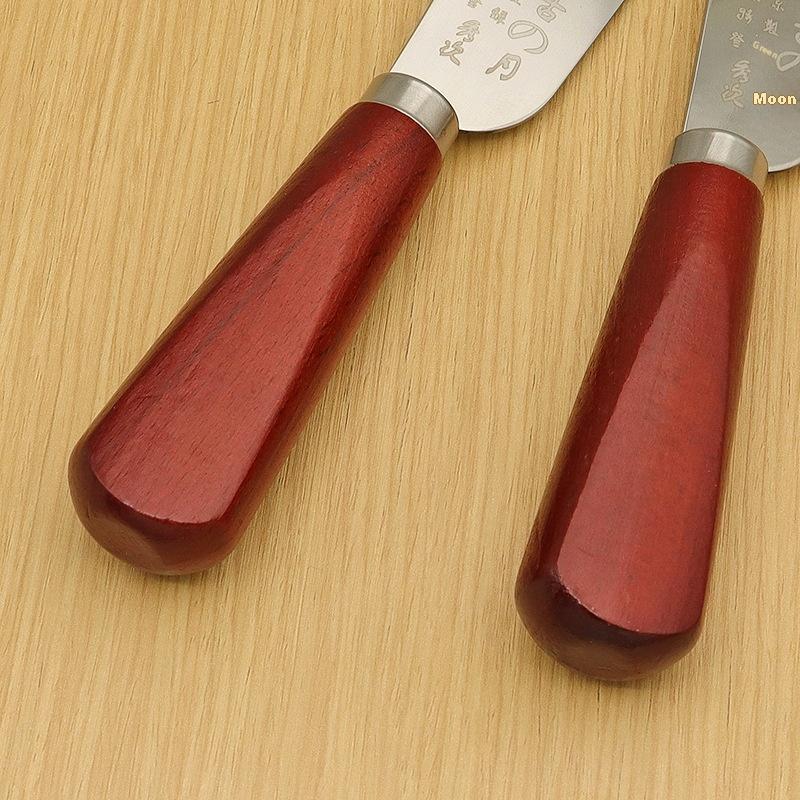 革漉きナイフ 木製ハンドル付き革漉きナイフ DIY革細工用工 - Woodworking Tool Stores のレビューと価格