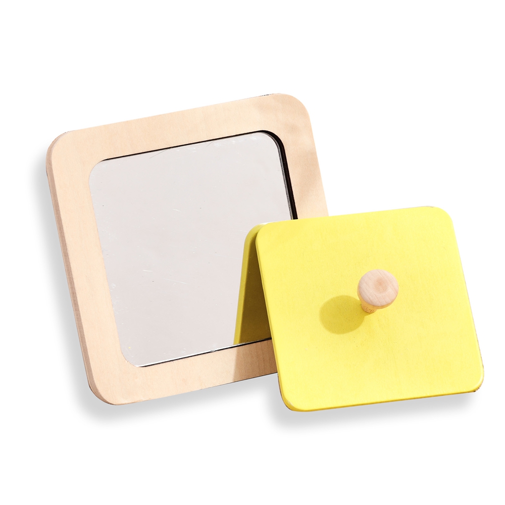 モンテッソーリ木製ミラーパズルビジーボード早期教育感覚玩具セ - Woodworking Kids Toys のレビューと価格