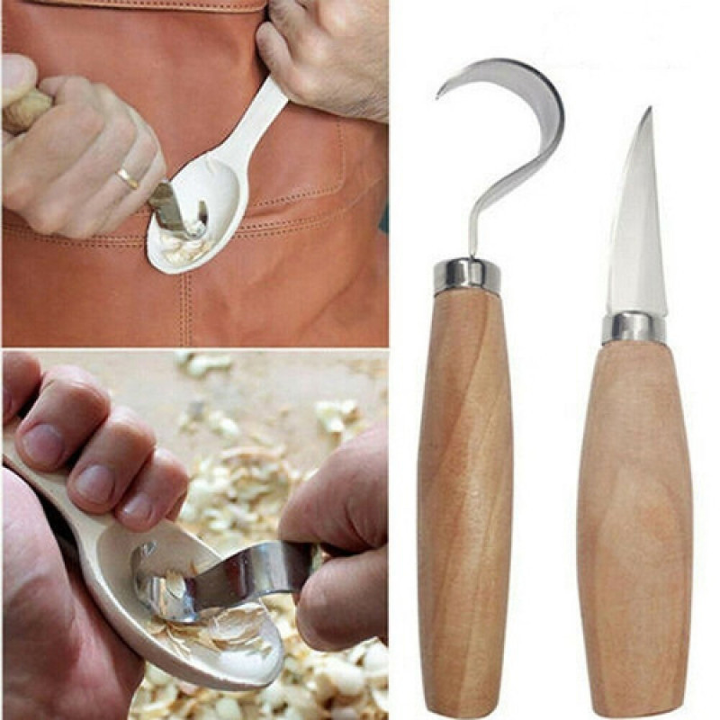 木彫りナイフ チゼルフックナイフ 彫刻ツール 人間工学に基づ - Woodworking Marking Knife のレビューと価格