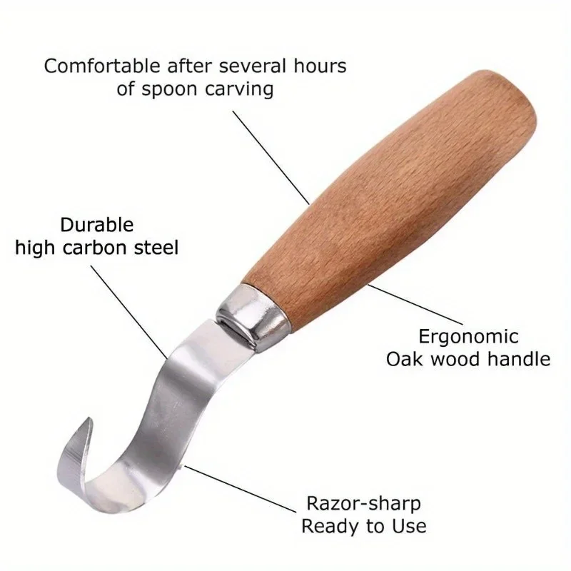 木彫りナイフ チゼルフックナイフ 彫刻ツール 人間工学に基づ - Woodworking Marking Knife のレビューと価格