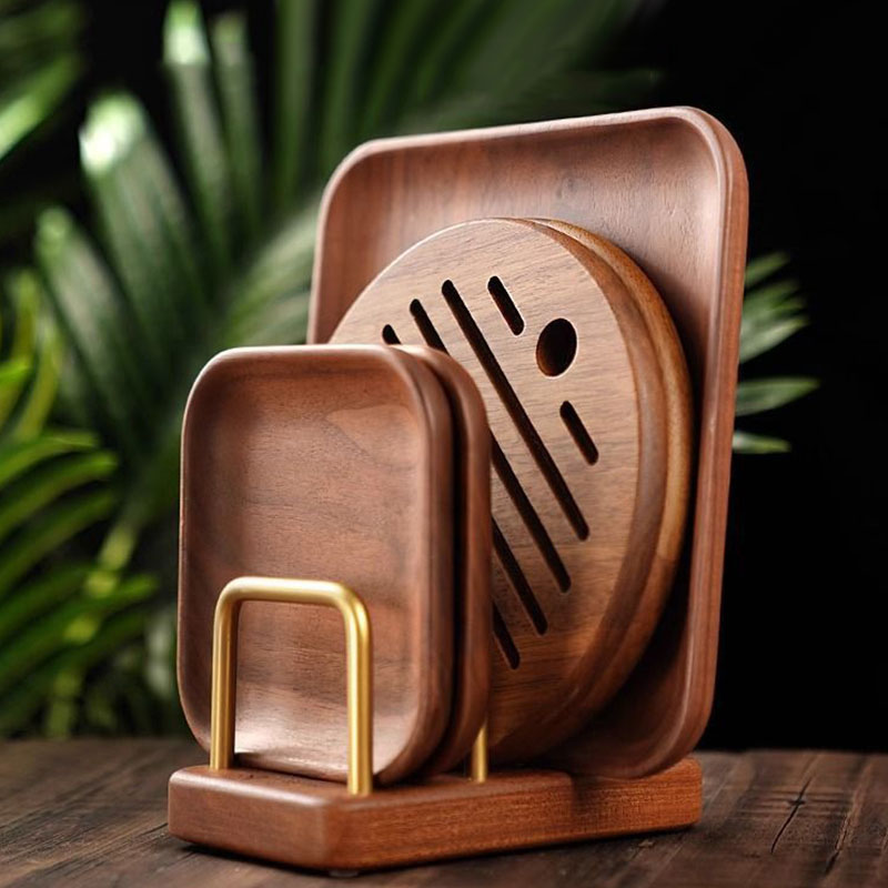 無垢材まな板＆鍋蓋ラック、キッチンカウンター排水可能な収納ラ - Woodworking Rasp のレビューと価格