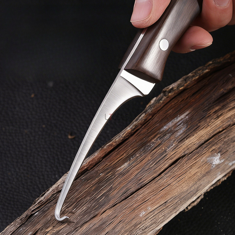 フックナイフ高硬度ステンレス鋼シャープ木彫りツール沈香 DI - Woodworking Marking Knife のレビューと価格