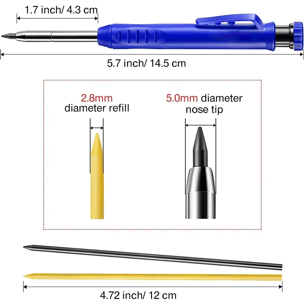 シャープペンシル内蔵削り器深穴マーキングソリッドカーペンター - Woodworking Marking Knife のレビューと価格