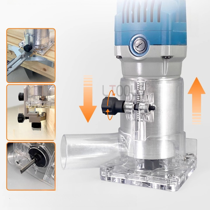 エッジトリミングマシン真空フード木工マルチ仕様PC透明ダスト - Woodworking Vacuum Press のレビューと価格