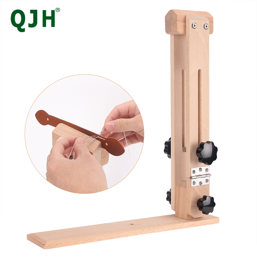 Qjh-革ステッチ,デスクトップ,日曜大工,作業ツール,調整 - Woodworking Horse のレビューと価格