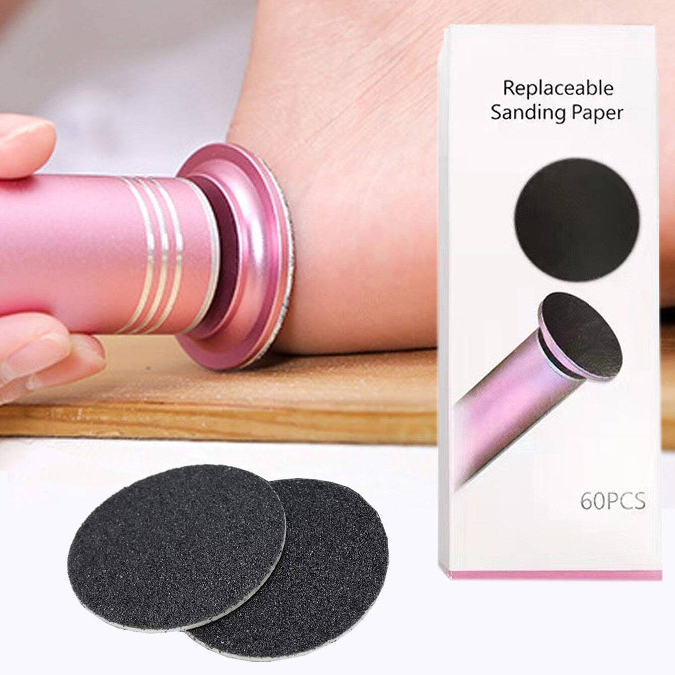 60個入りミックスグリットフットファイルサンドペーパーディス - Woodworking Rasp のレビューと価格