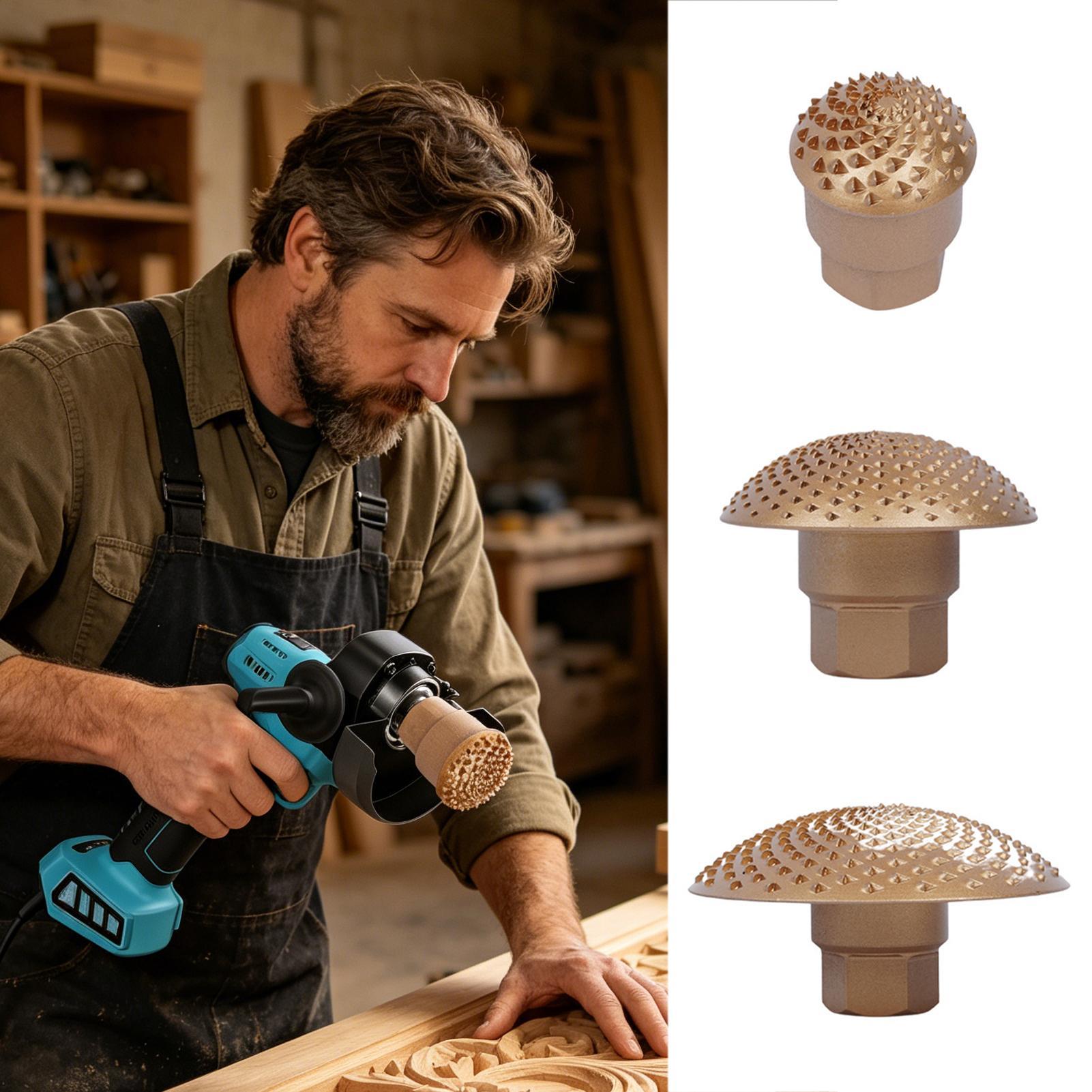 アングルグラインダーアクセサリー円弧状サンディングヘッドアク - Woodworking And Carpentry のレビューと価格