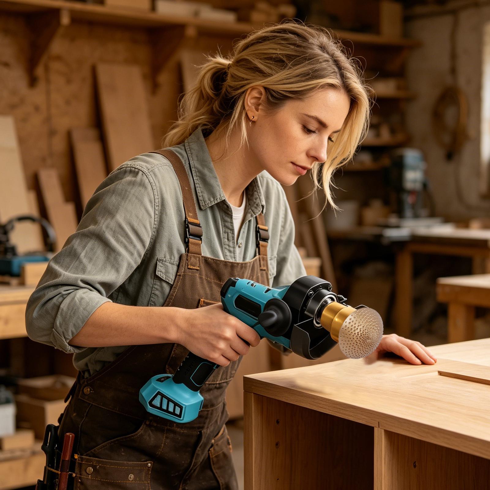アングルグラインダーアクセサリー円弧状サンディングヘッドアク - Woodworking And Carpentry のレビューと価格